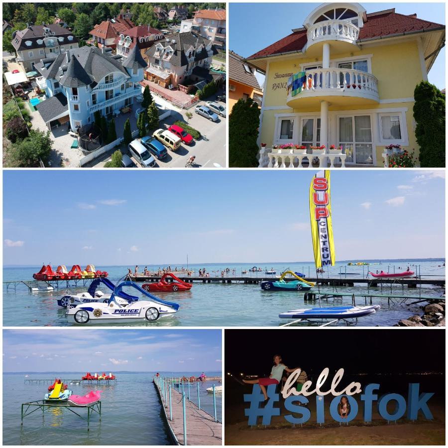 Crystal Es Susanne Panzio Bed & Breakfast Siófok Eksteriør bilde